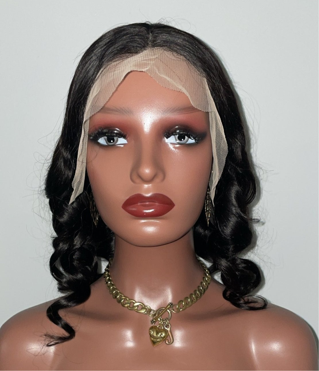 BRBL HD Wavy Hair Bob Wig