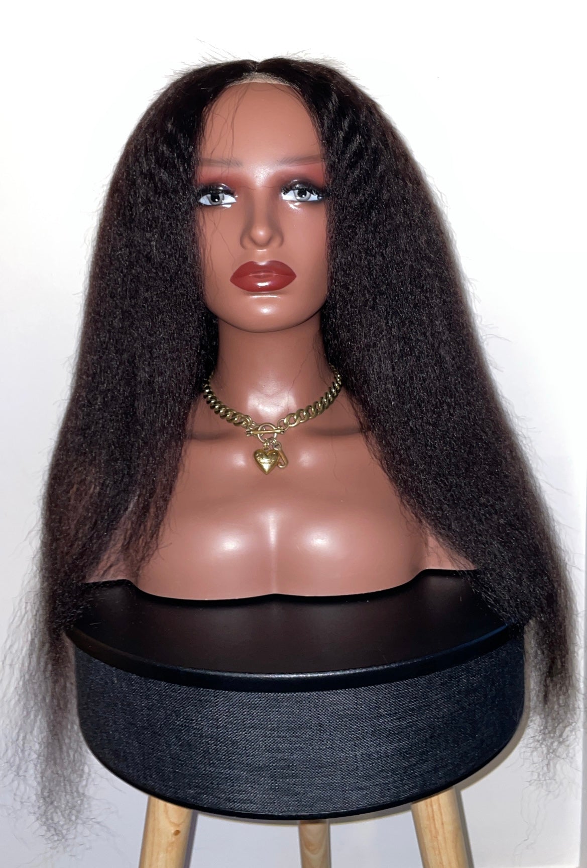 BRBL Afro Kinky Straight Hair Wig