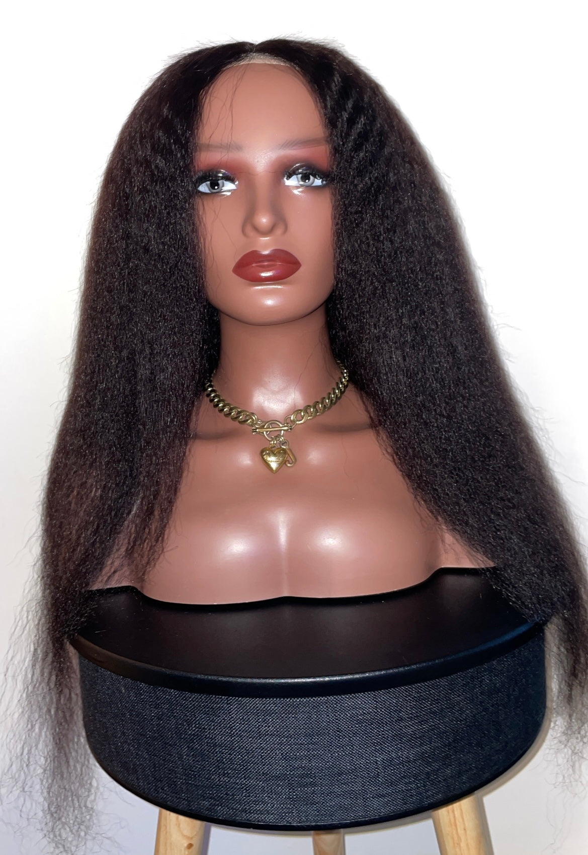 BRBL Afro Kinky Straight Hair Wig