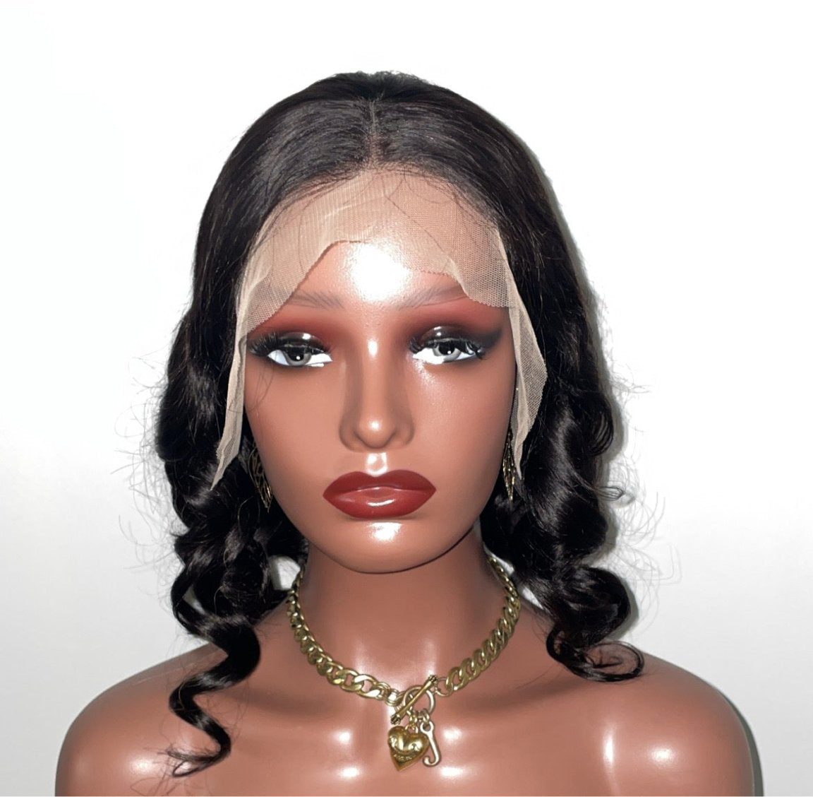 BRBL HD Wavy Hair Bob Wig
