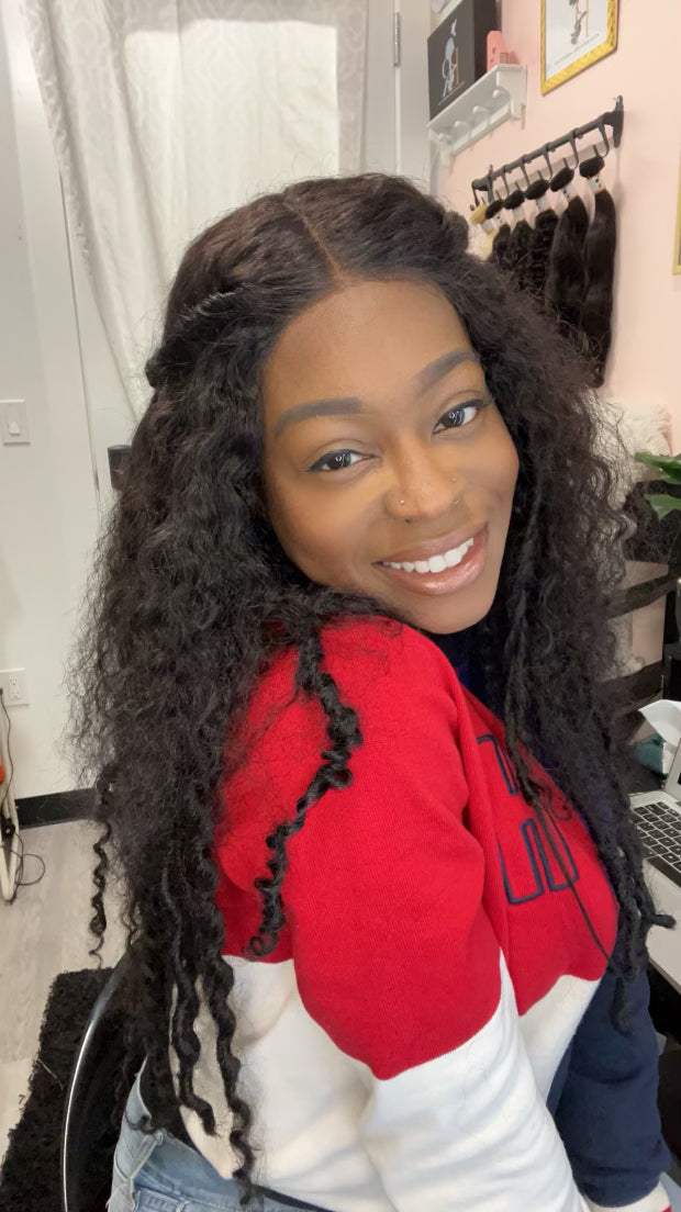 BRBL HD Wear and Go Glueless 5x5 Deep Wave Wig