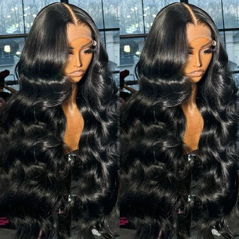 BRBL 13x4 Body Wave Transparent Lace Wig - Black Rose Bundles Luxe