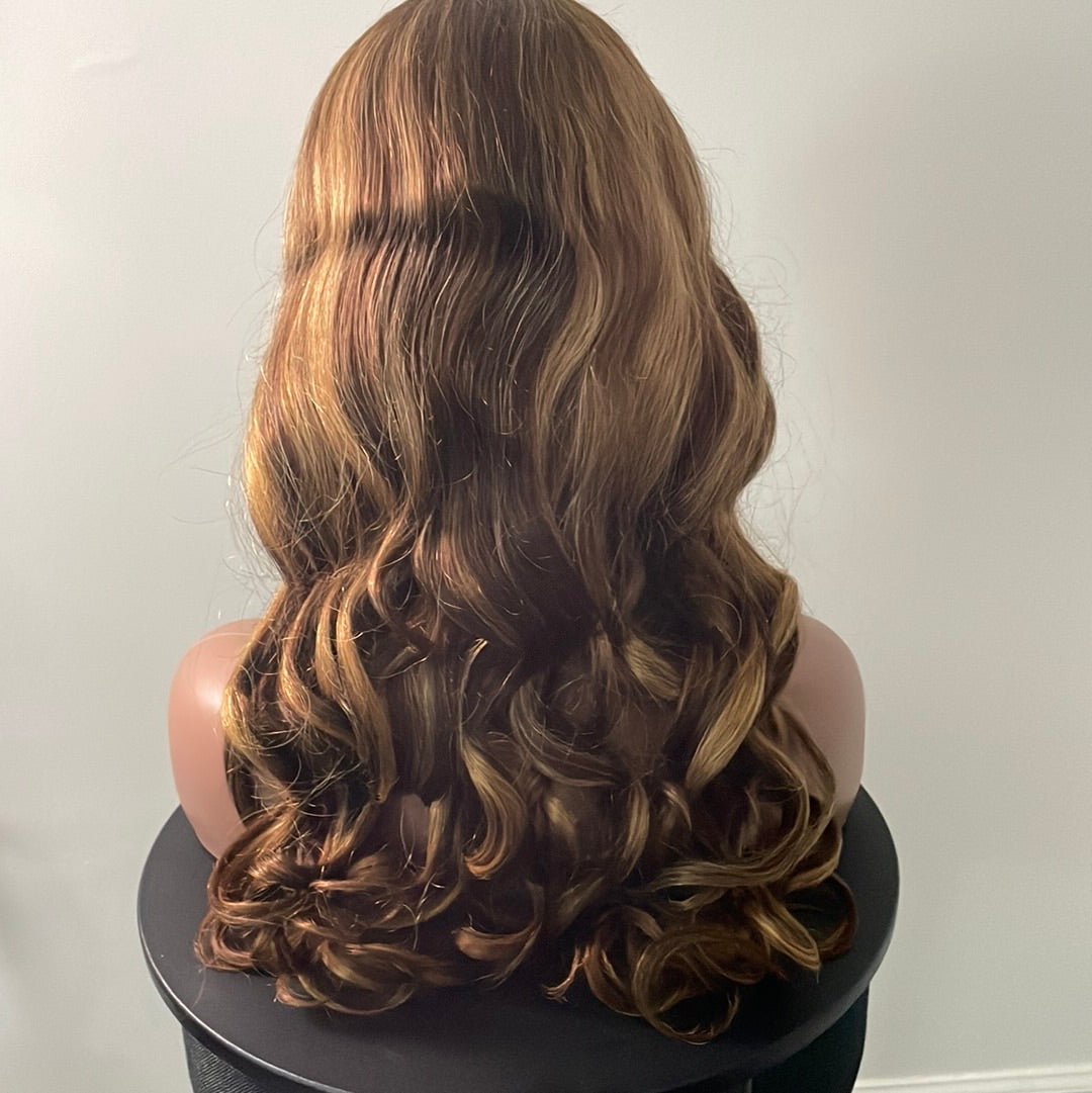 BRBL Highlight 13x4 Ombre Body Wave Wig - Black Rose Bundles Luxe