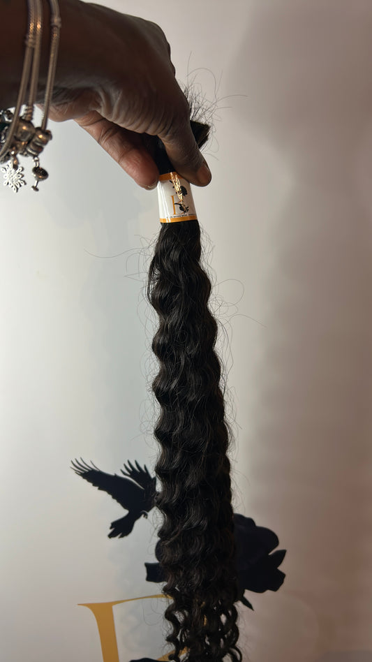 BRBL Brazilian Deep Curly Braiding Hair Extensions