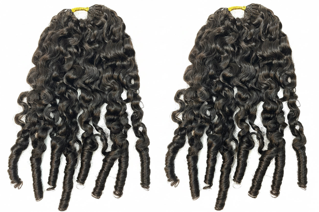 BRBL Burmese Curly Crochet Hair