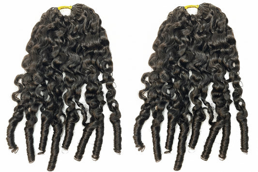 BRBL Burmese Curly Crochet Hair