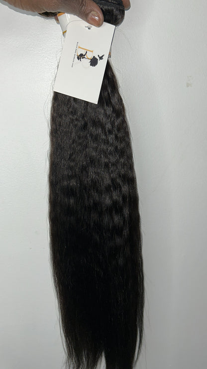 BRBL Afro Kinky Straight Hair Bundle