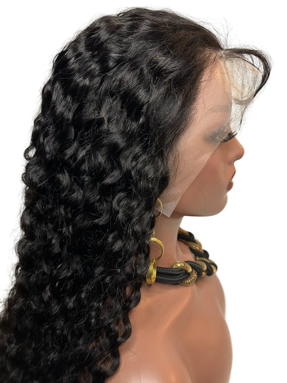 BRBL 13x4 Water Wave Lace - Transparent Wig