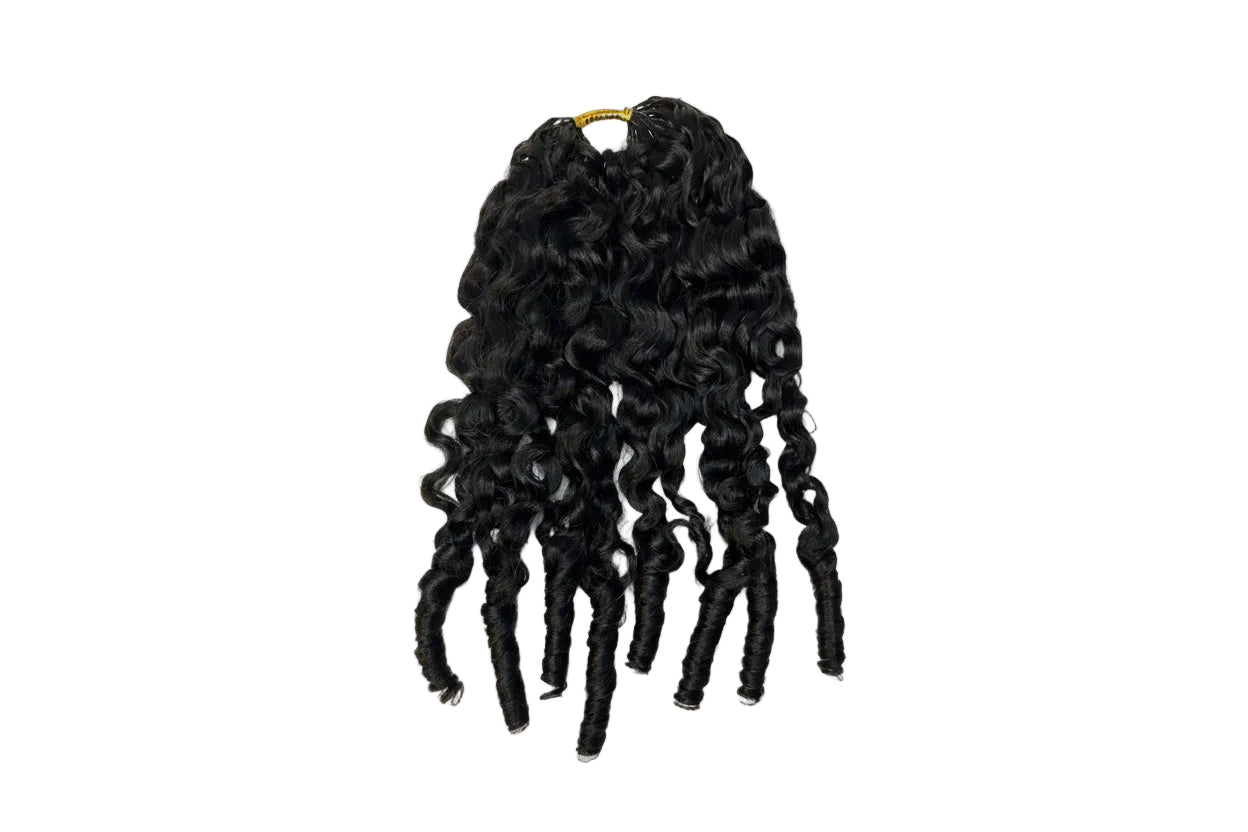 BRBL Burmese Curly Crochet Hair
