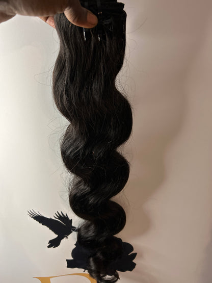 BRBL Body-Wave Clip-in Hair