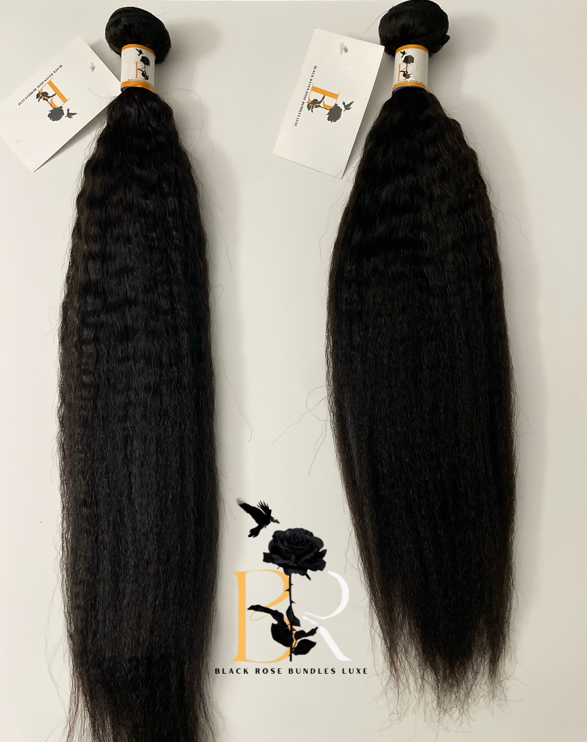 BRBL Kinky Straight Hair Bundle