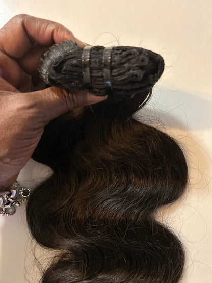 BRBL Body-Wave Clip-in Hair