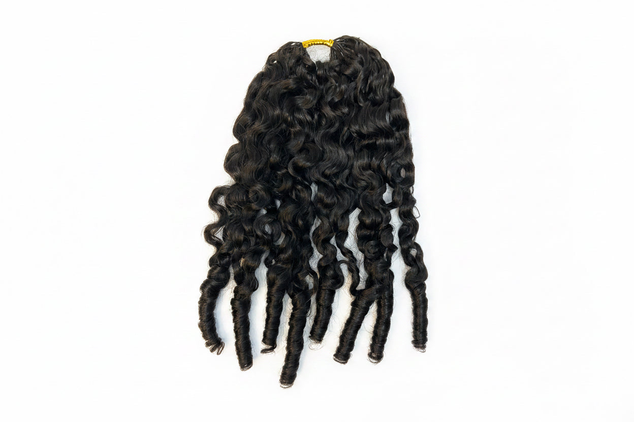BRBL Burmese Curly Crochet Hair