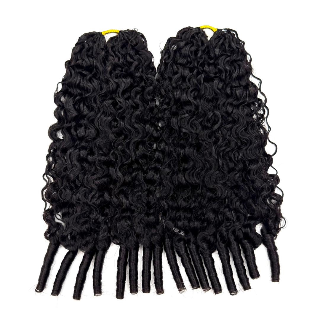 BRBL Burmese Curly Crochet Hair
