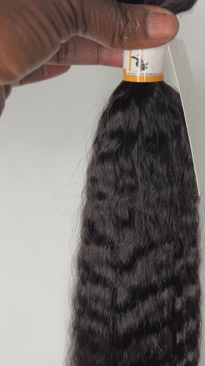 BRBL Afro Kinky Straight Hair Bundle
