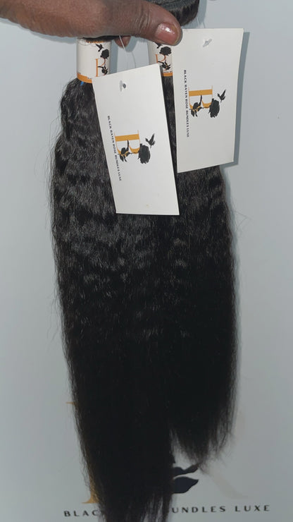 BRBL Kinky Straight Hair Bundle