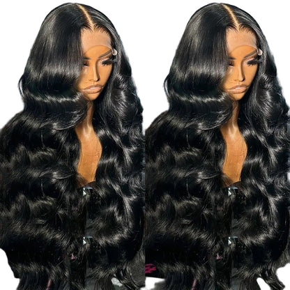 BRBL 13x4 Body Wave Transparent Lace Wig - Black Rose Bundles Luxe