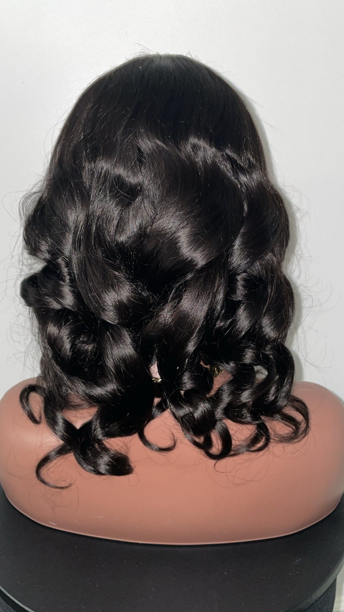 BRBL Wavy Hair Bob Wig - Black Rose Bundles Luxe